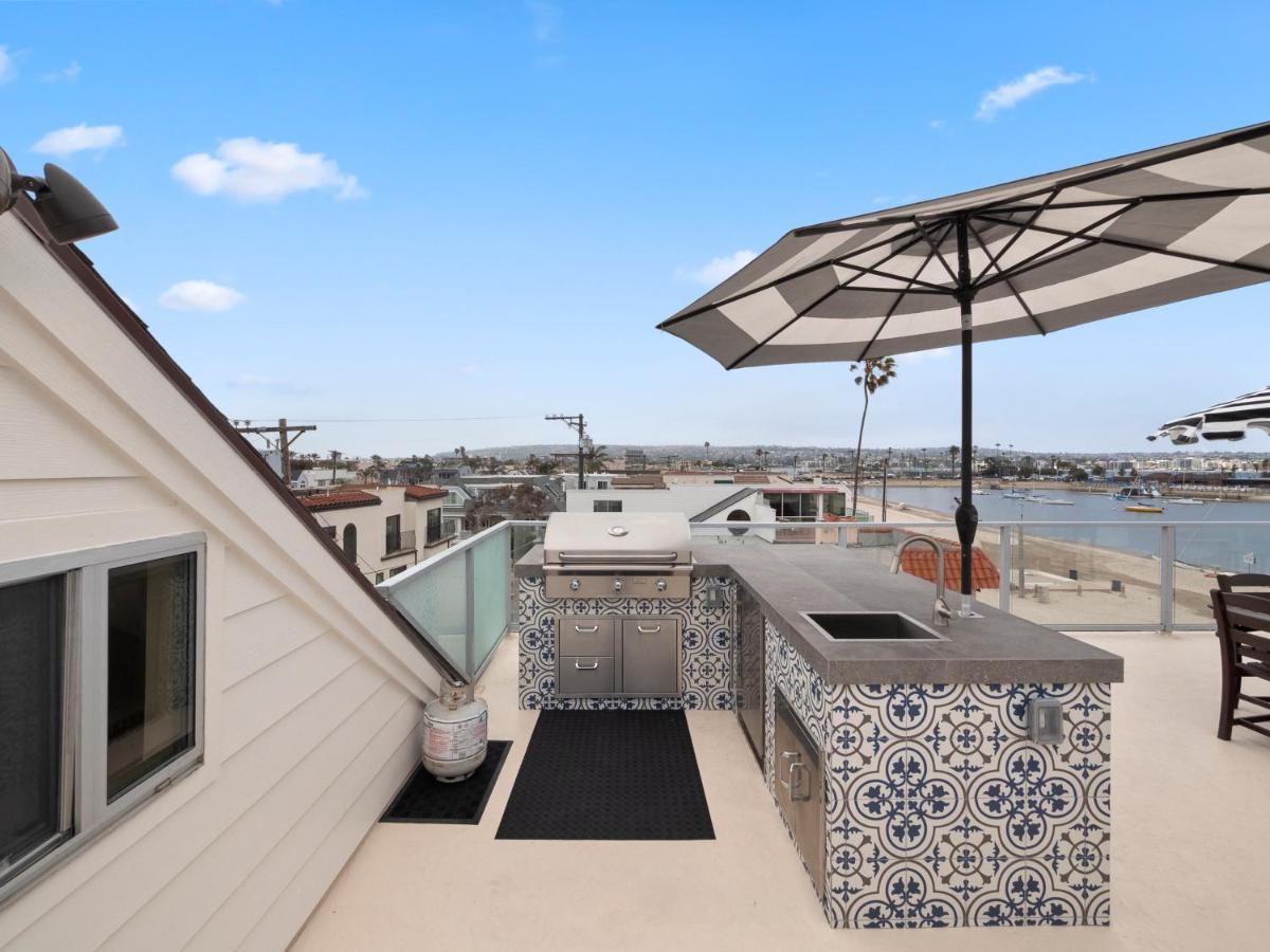 Stunning Bayfront Condo With Gorgeous Views, Garage, Massive Roof Deck & Ac - Dogs Welcome! San Diego Extérieur photo