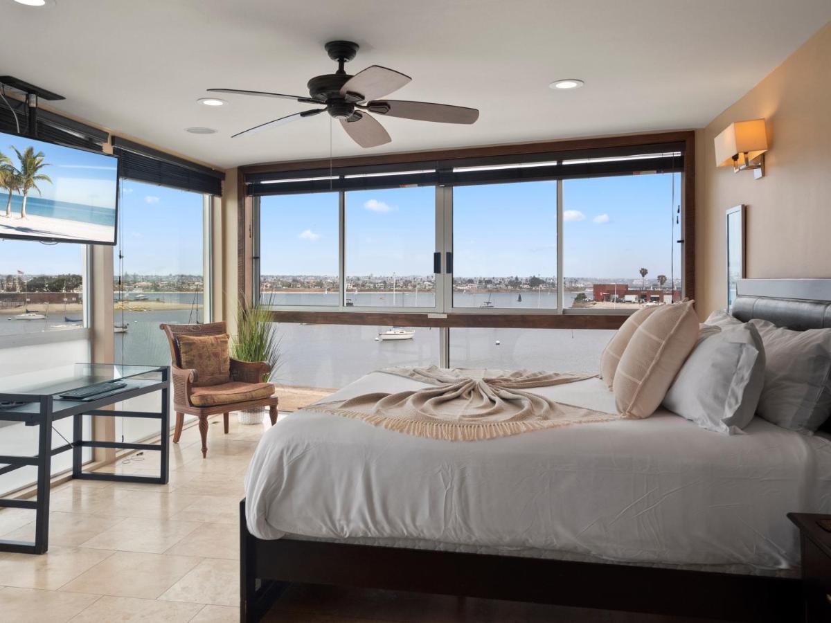 Stunning Bayfront Condo With Gorgeous Views, Garage, Massive Roof Deck & Ac - Dogs Welcome! San Diego Extérieur photo
